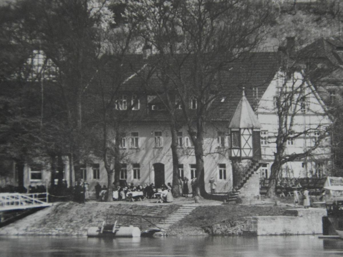 Zum Weserdampfschiff Bad Karlshafen Eksteriør bilde